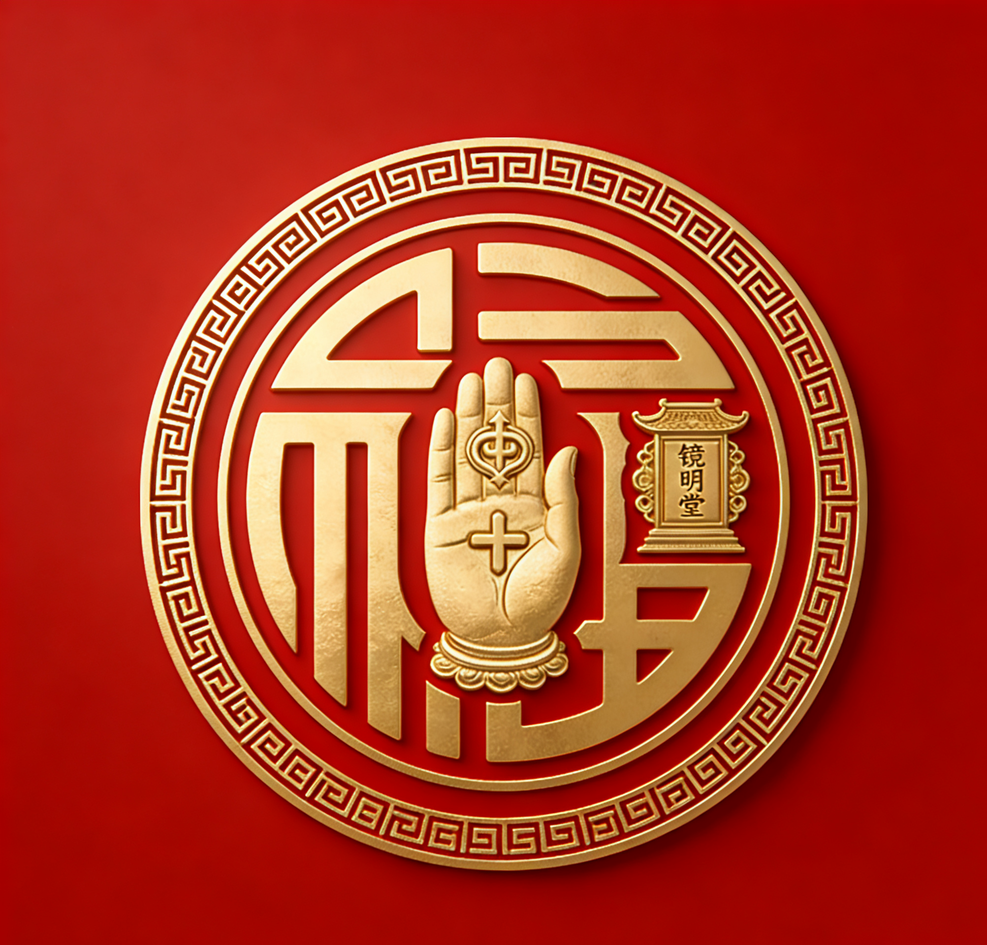 商丘镜明堂史氏胸章志
