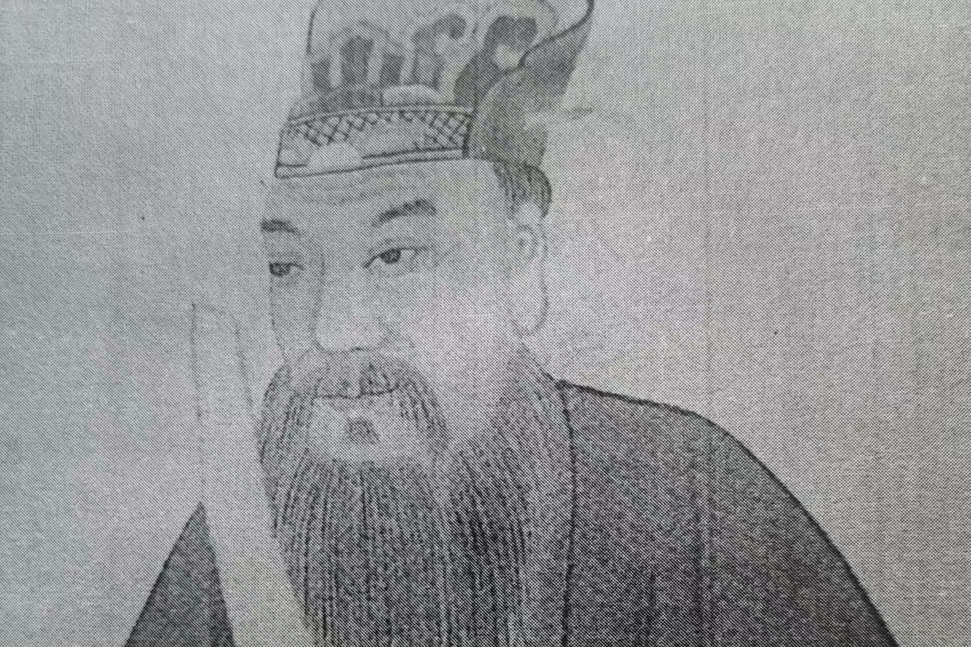 汉武阳侯讳丹祖像